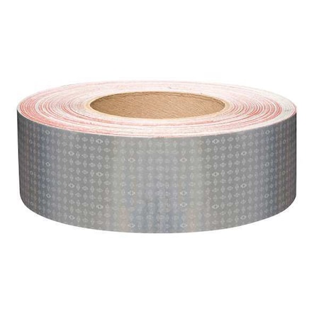 Reflective Tape, W 2 In, White MPN:18653