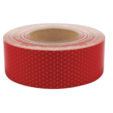 Reflective Tape, W 2 In, Red MPN:18711