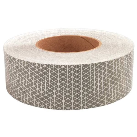 Reflective Tape, W 2 In, White MPN:18734
