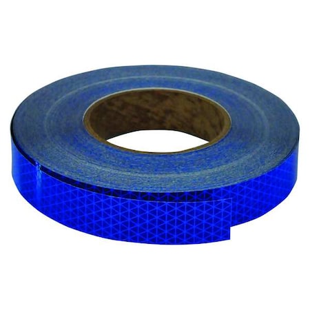 Reflective Tape, W 1 In, L 50 Yd, Blue MPN:18762