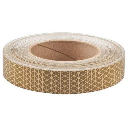 Reflective Tape, W 1 In, L 50 Yd, Gold MPN:18824