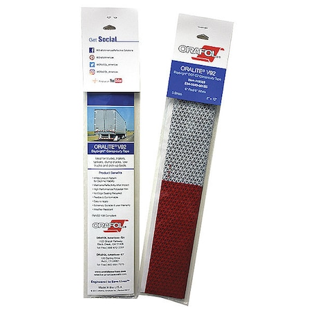 Reflective Tape, Truck/Trailer Type, PK5 MPN:19567