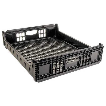 Stackable Bread Tray, Black, Plastic MPN:NPL650-01 Blk