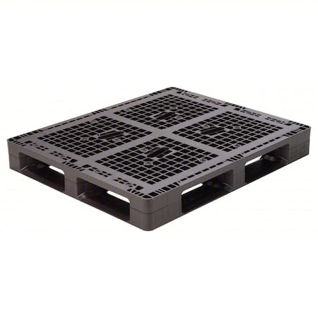 Plastic Pallet, 48 in L, 40 in W, 6 in H, 5, 000 lb Dynamic MPN:40x48 ODSY HD
