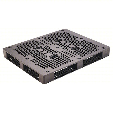 Plastic Pallet, 48 in L, 40 in W, 5 1/8 in H, 3, 000 lb Dynamic MPN:40x48 P3