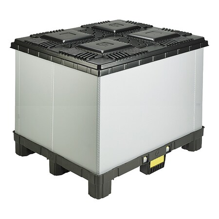 Bulk Container 48 in L, 40 in W, 35 in H, Plastic MPN:OPTE4048-35