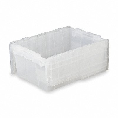 Attached Lid Ctr Translucent Solid HDPE MPN:FP182 Clear