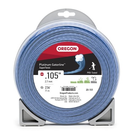 Gatorline String Trimmer .105 x 236 ft. MPN:20-101