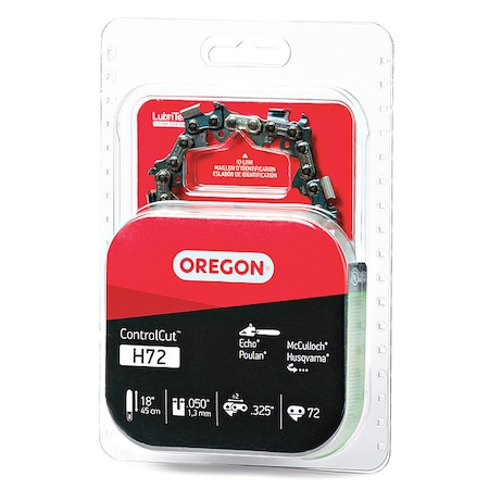Saw Chain, 18 In., .050 In., 0.325 In.Pitch MPN:H72