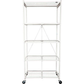Origami 5 Shelf Large Heavy Duty Steel Rack 36
