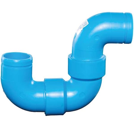 Polypropylene, Blue Finish, P-Trap MPN:710325