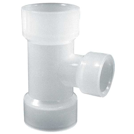 Reducing Tee, Polypropylene, 3/4