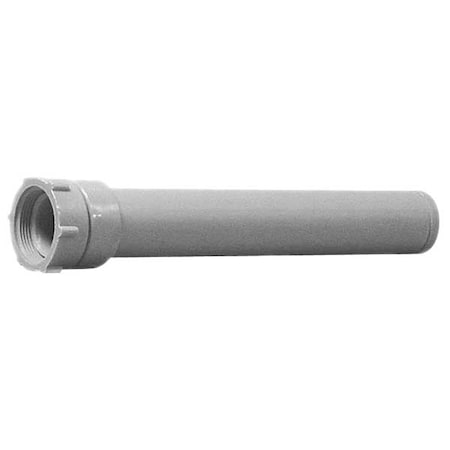 Slip Joint Adapter, Polypropylene, 1-1/2