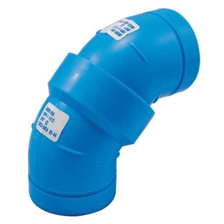90 Degree Long Sweep Elbow, Polypropylene, 2