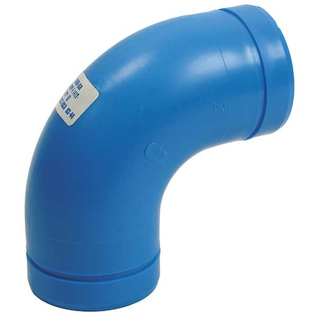 90 Degree Elbow, Polypropylene, 4