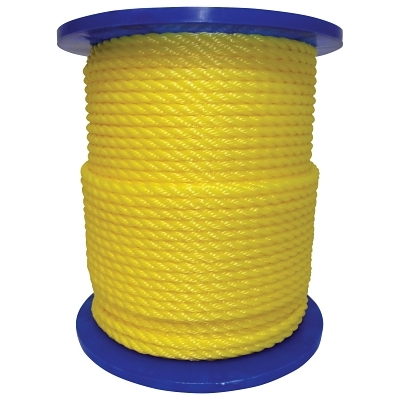 1/2 X 600 Twisted Polylite Yellow MPN:350160-YEL-00600-R0285