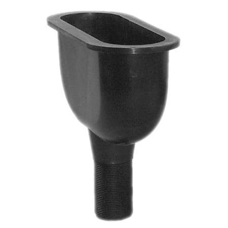 Laboratory Cup Sink 9 in x 3 in, 1, Above or Below, Polyethylene MPN:CS6-9x3x4