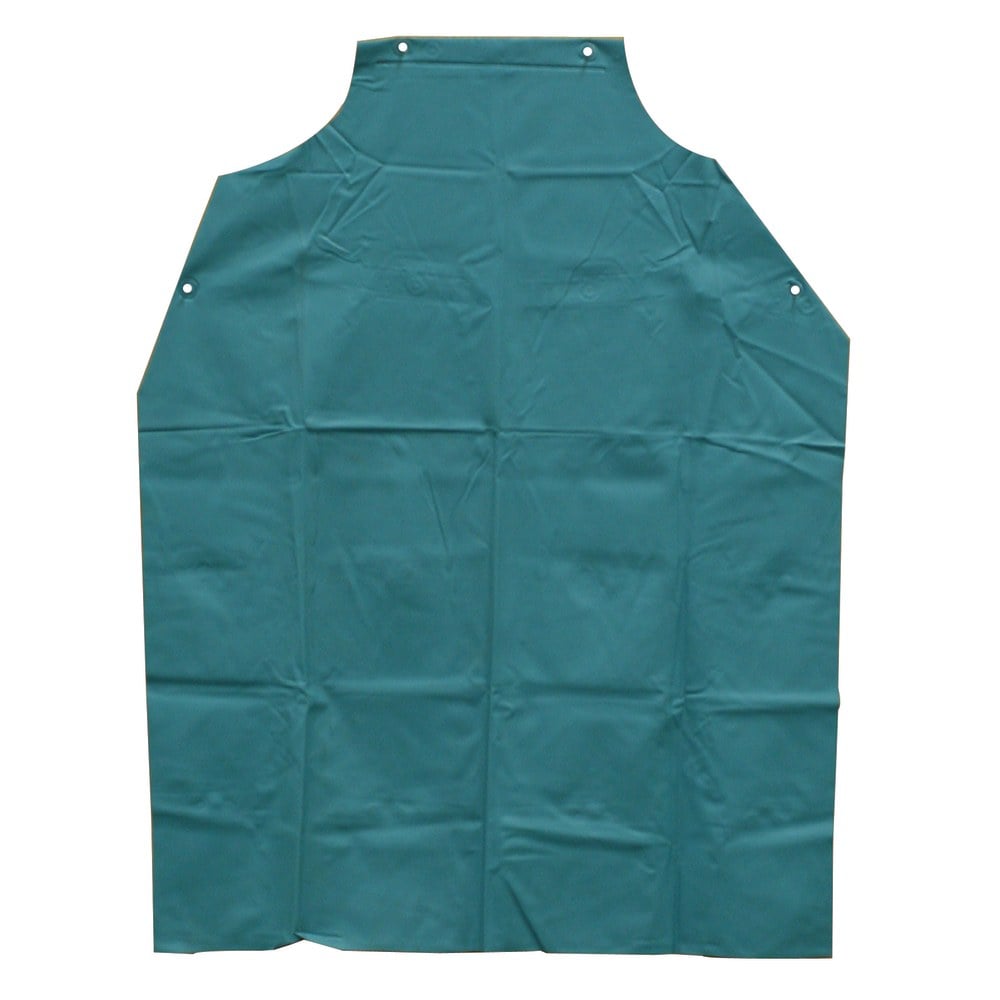 Anchor Brand Vinyl Bib Apron, 45in x 35in, Green MPN:101-AG-100