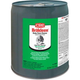 CRC Brakleen Non-Chlorinated Brake Parts Cleaners - 5 gal Pail - 05086 05086