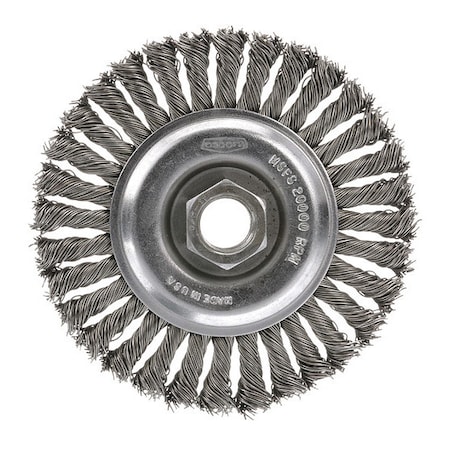 Knot Wire Wheel Brush, 6