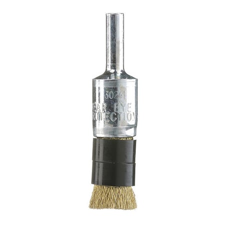 Brass Wire End Brush, Bridled, 1