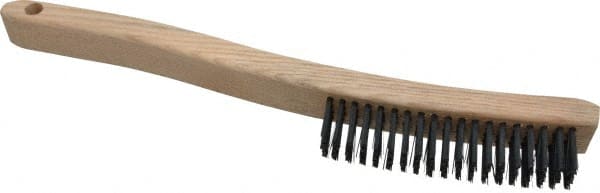 Scratch Brush, 4 Rows, 19 Columns, Steel MPN:0005401600