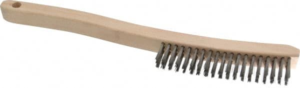 Scratch Brush, 3 Rows, 19 Columns, Stainless Steel MPN:0005401700