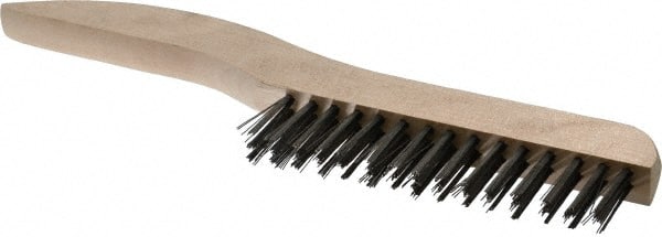 Scratch Brush, 2 Rows, 15 Columns, Steel MPN:0005403300