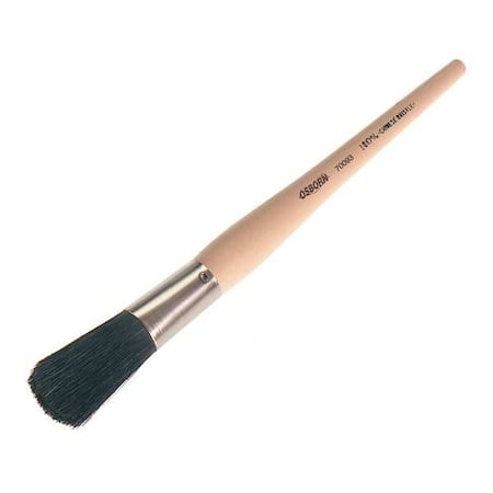 #2 Oval Sash Soft, China Hair Bristle, Paint Brush, Wood Handle MPN:0007009100