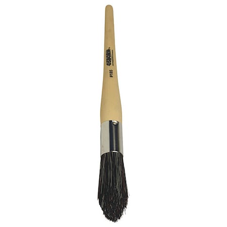 #8 Round Sash Firm, Nylon Bristle, Paint Brush, Wood Handle MPN:0007302700