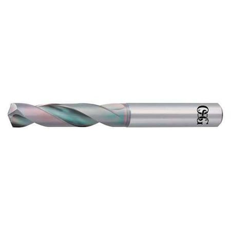 Screw Machine Drill Bit, 8.80 mm Size, 140 Degrees Point Angle, Solid Carbide, EgiAs Finish MPN:8670880