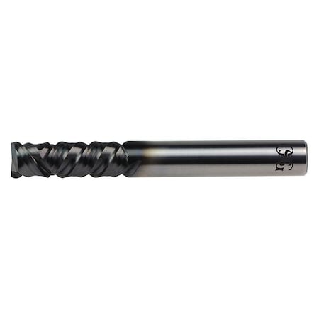 Carbide End Mill, 3/8 in. dia, 2 in. Cut L MPN:20683616
