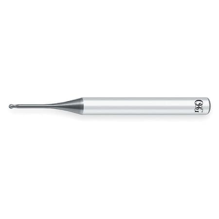 End Mill, Carbide, WXS, 3.0mm, 2 FL, Ball End MPN:3053008