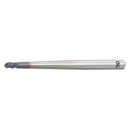 Carbide End Mill, 6.00mm dia, 9.00mm Cut L MPN:3095643