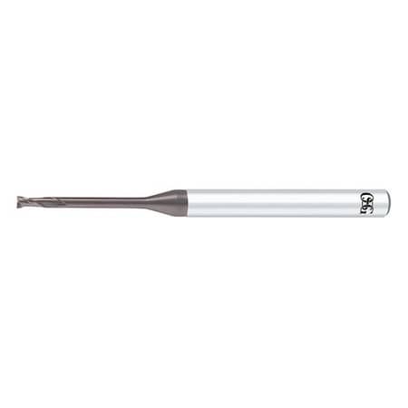 Carbide End Mill, 2.00mm dia, 1.60mm Cut L MPN:3102011