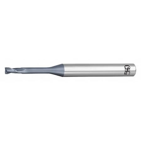 Carbide End Mill, 2.50mm dia, 3.70mm Cut L MPN:3133518