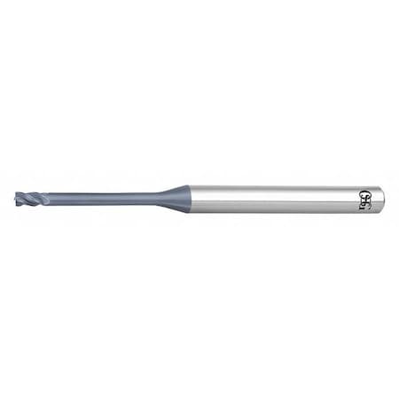 Carbide End Mill, 1.80mm dia, 2.70mm Cut L MPN:3172825
