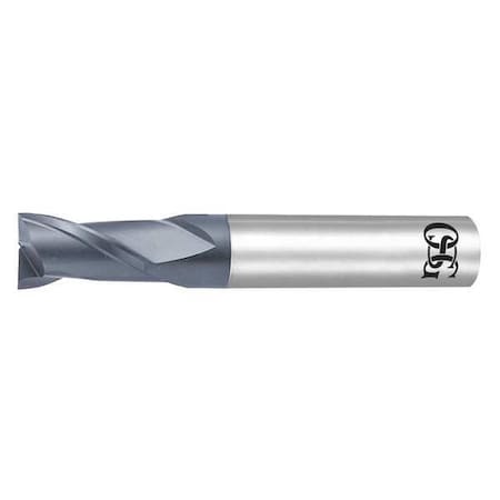 Carbide End Mill, 4.90mm dia, 7.40mm Cut L MPN:3181849