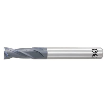 Carbide End Mill, 7/16in dia., 7/8in Cut L MPN:36200013