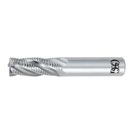 Carbide End Mill, 1/2in dia, 1-1/4in Cut L MPN:400-5000