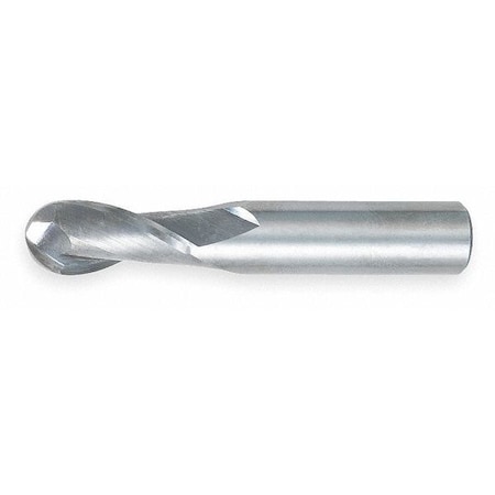 End Mill, Carbide, 1/32, 2 FL, SGL Ball End MPN:402-0312-BN