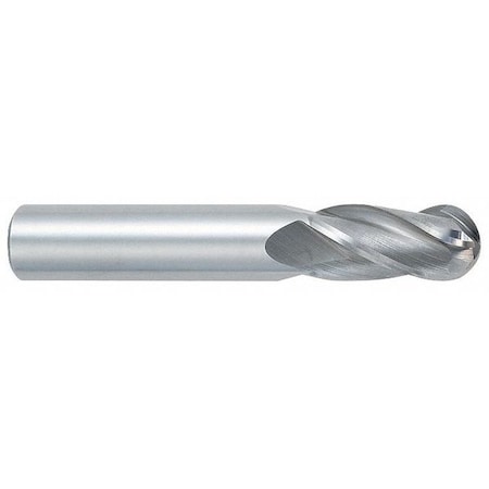 End Mill, Carbide, 5/32, 4 FL, SGL Ball End MPN:404-1562-BN