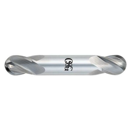 Carbide End Mill, 7/16in dia, 9/16in Cut L MPN:424-4375-BN