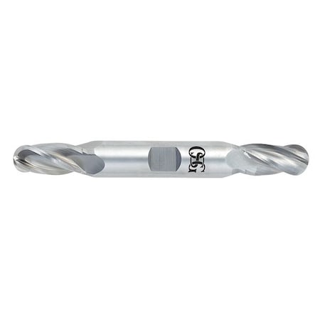 Carbide End Mill, 1/4 in. dia., 5/8 in Cut MPN:444-2500-BN