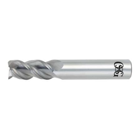 Carbide End Mill, 1/4 in. dia., 3/4 in Cut MPN:445-2500