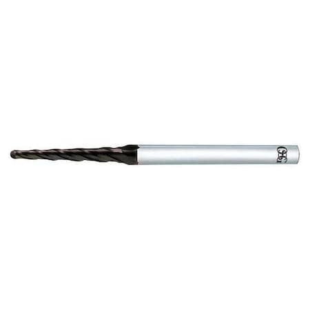 Tapered End Mill, 2.29mm Large End dia. MPN:45810083
