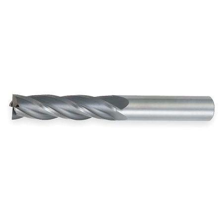 End Mill, XL, Carbide, 1/8, 4 FL, SGL Sq End MPN:464-1250