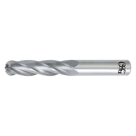 Carbide End Mill, 4.00mm dia, 19.00mm Cut MPN:464-1575-BN