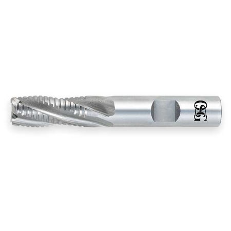 End Mill, Roughing, Co, 3/8, 4 FL, SGL Sq End MPN:4709700