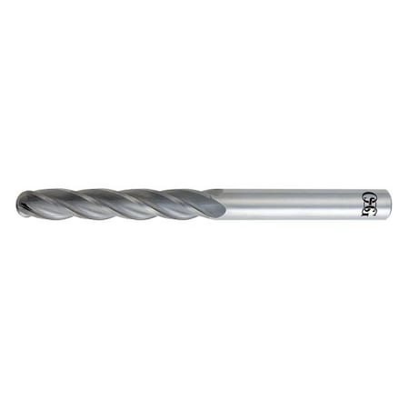 Carbide End Mill, 1/4in dia, 1-1/2in Cut L MPN:484-2500-BN